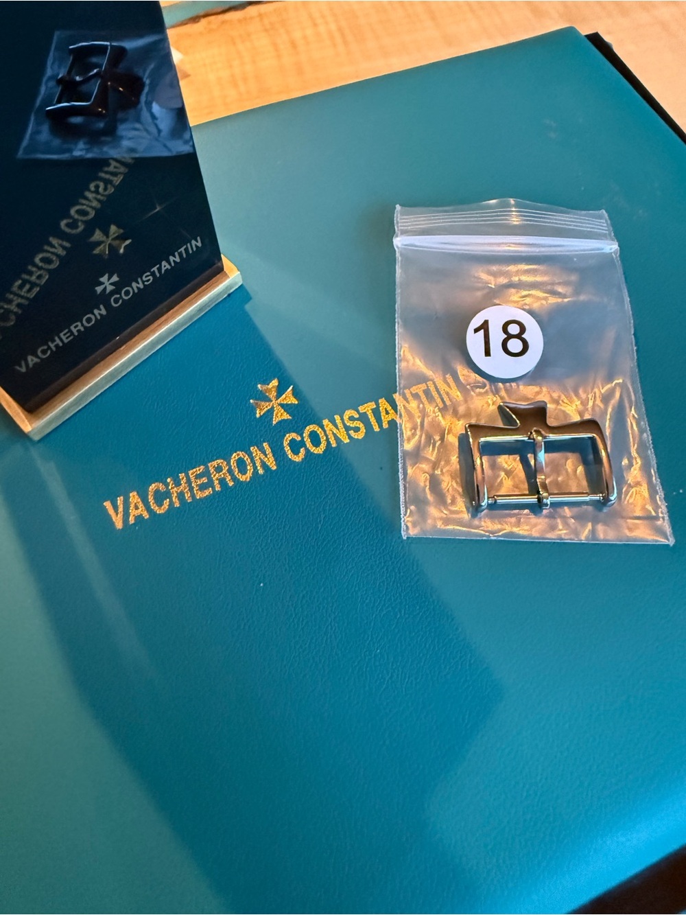 Vacheron Constantin 18mm Stainless Steel Watch Buckle - Silver